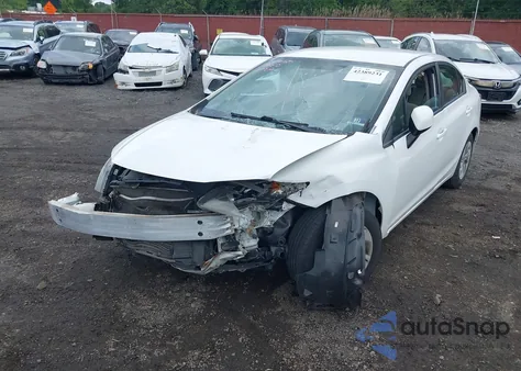 2013 Honda Civic Lx из США, поврежденный, VIN 19XFB2F59DE288519